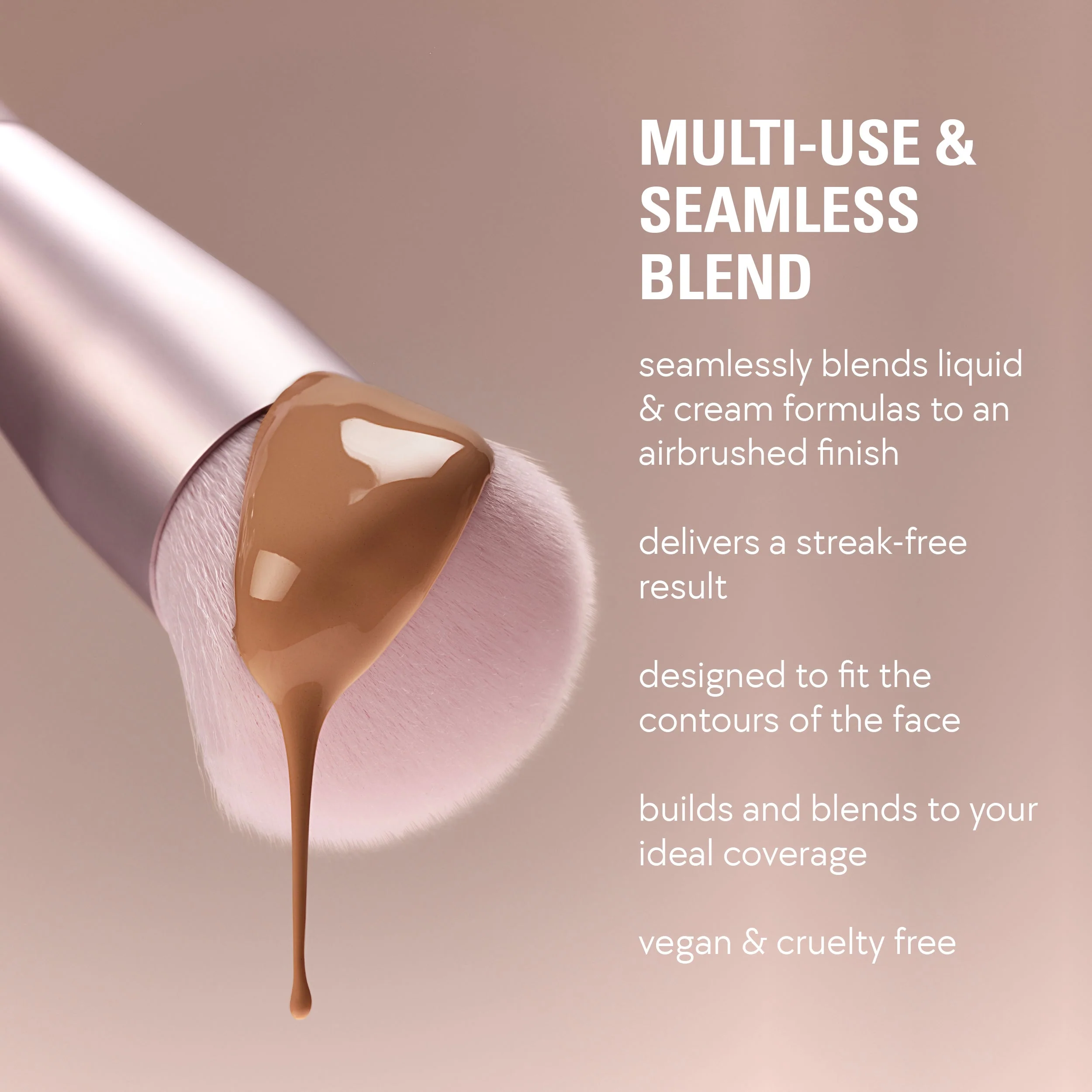 Concealer- & Foundation-Pinsel-Duo