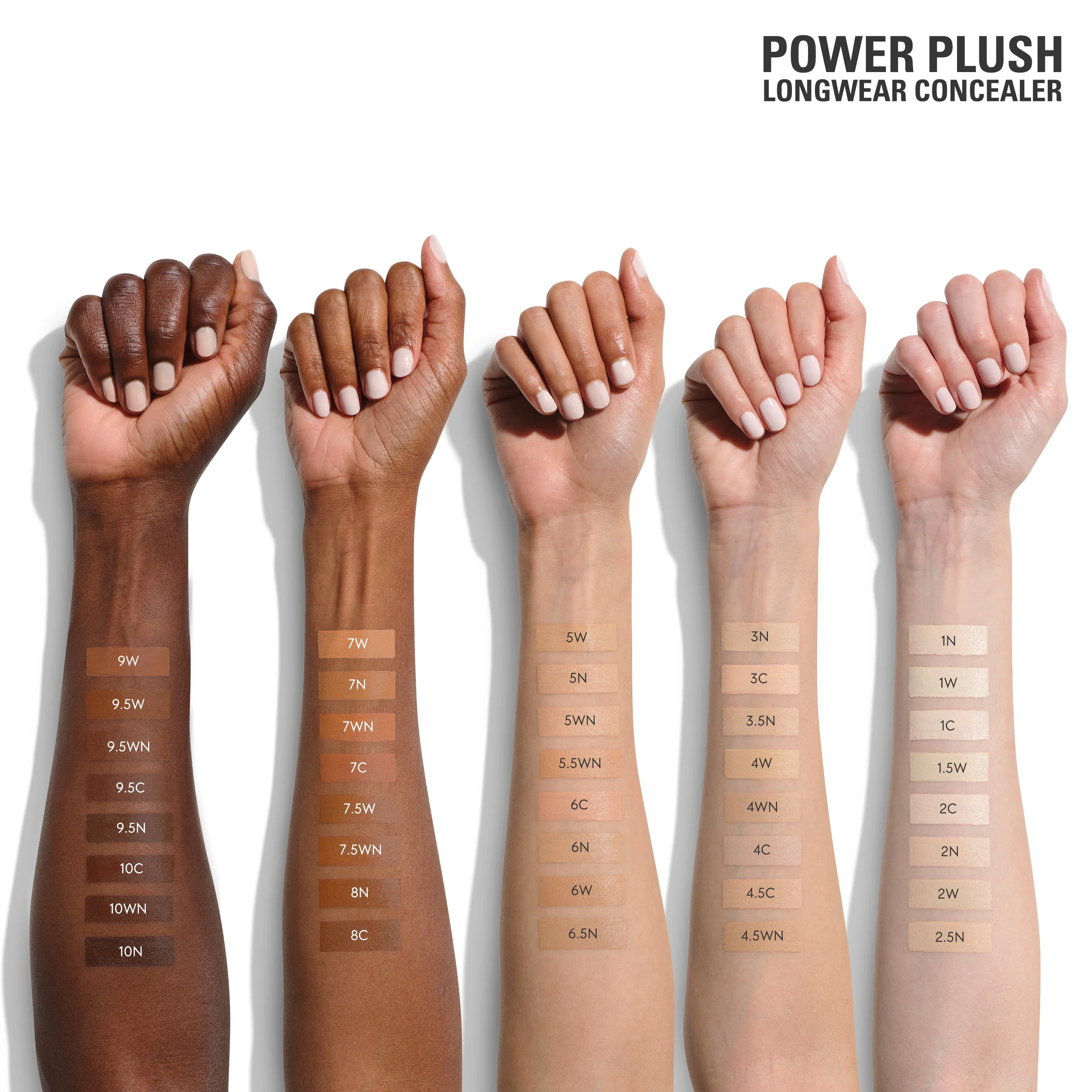 Power Plush Longwear Concealer til Opklaring og Konturering