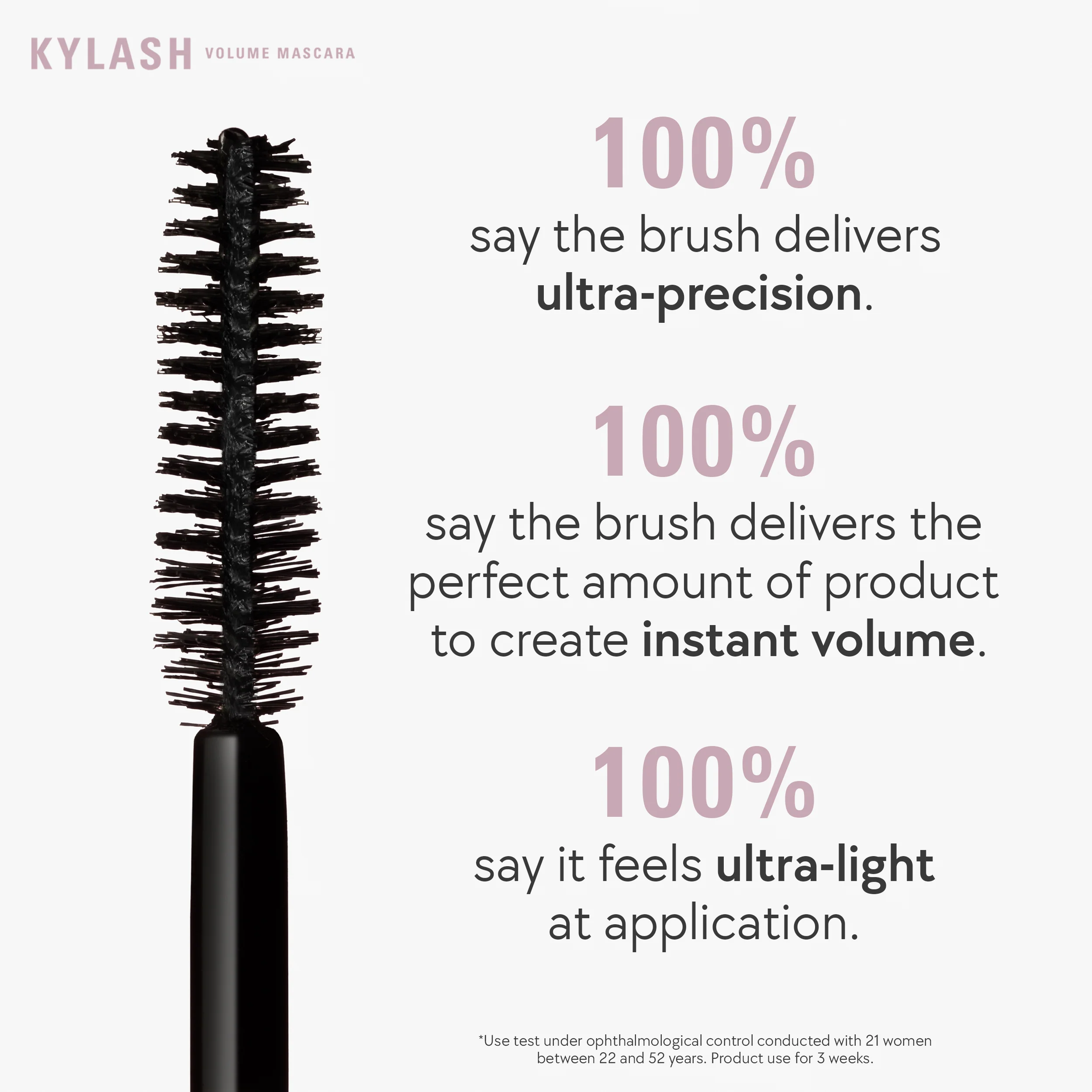 Mini Mascara Volume Kylash per Sollevamento e Curvatura