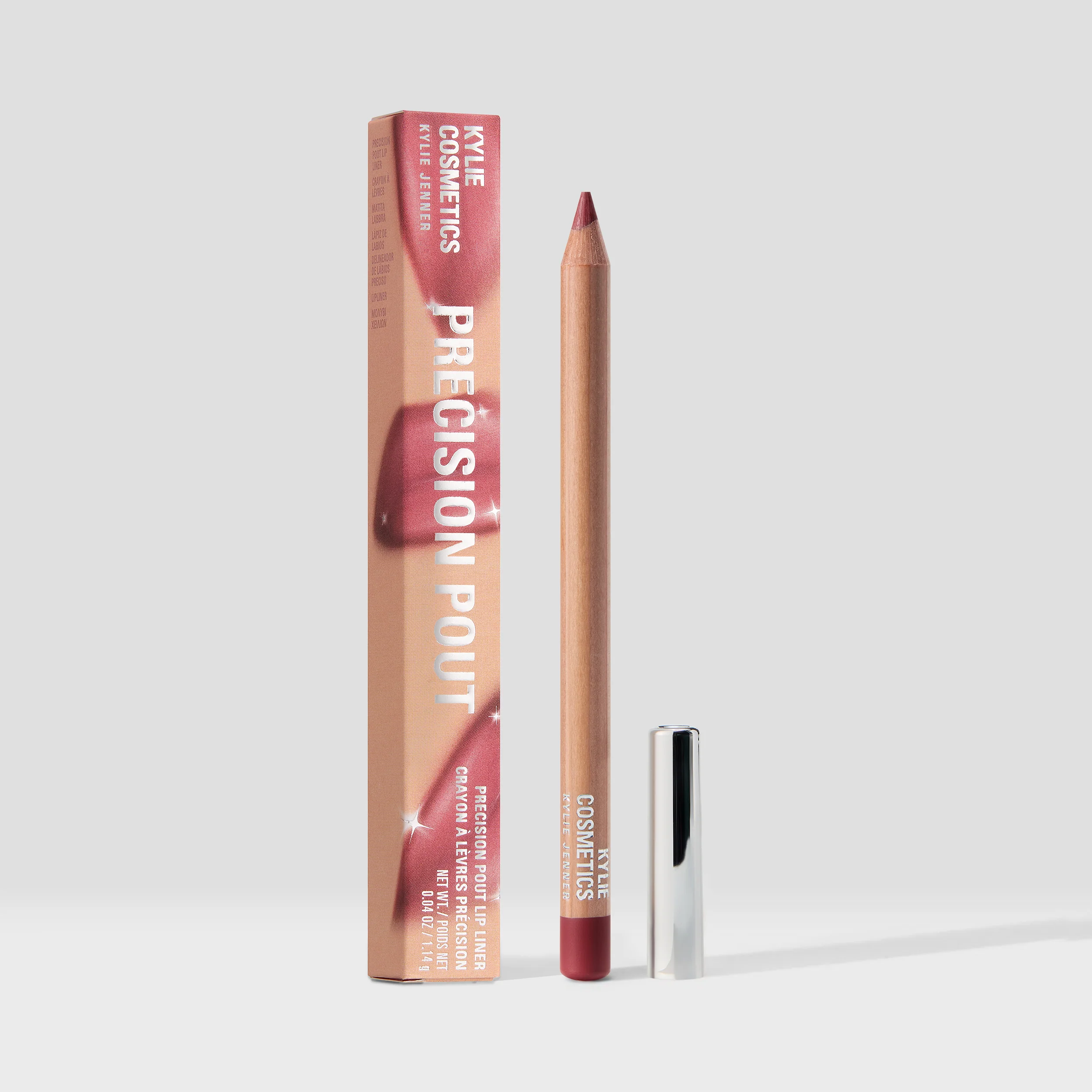 Precision Pout Lip Liner Wooden Pencil for Defined Lips