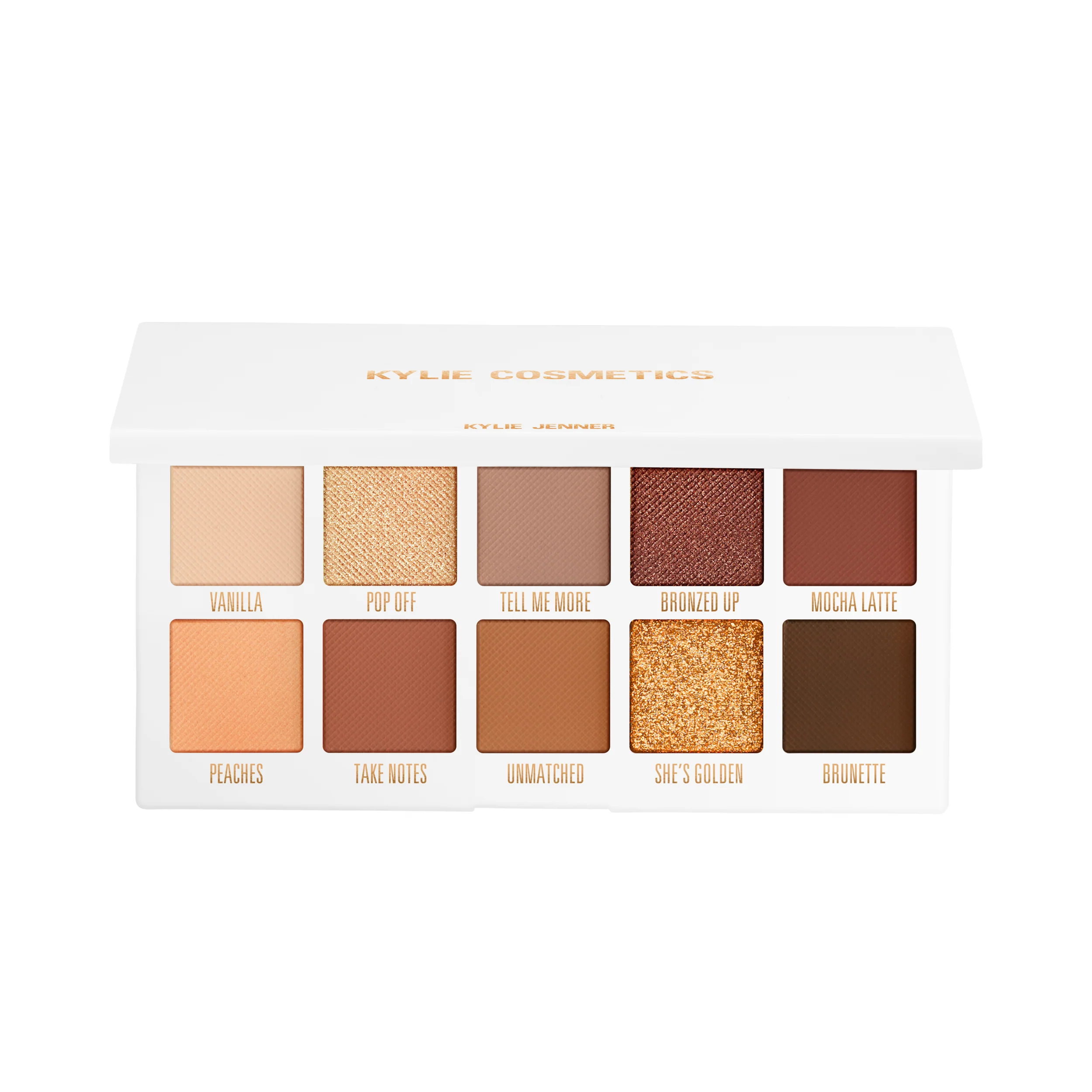 The Bronze Palette – gepresster Lidschatten-Puder mit 10 Farbtönen