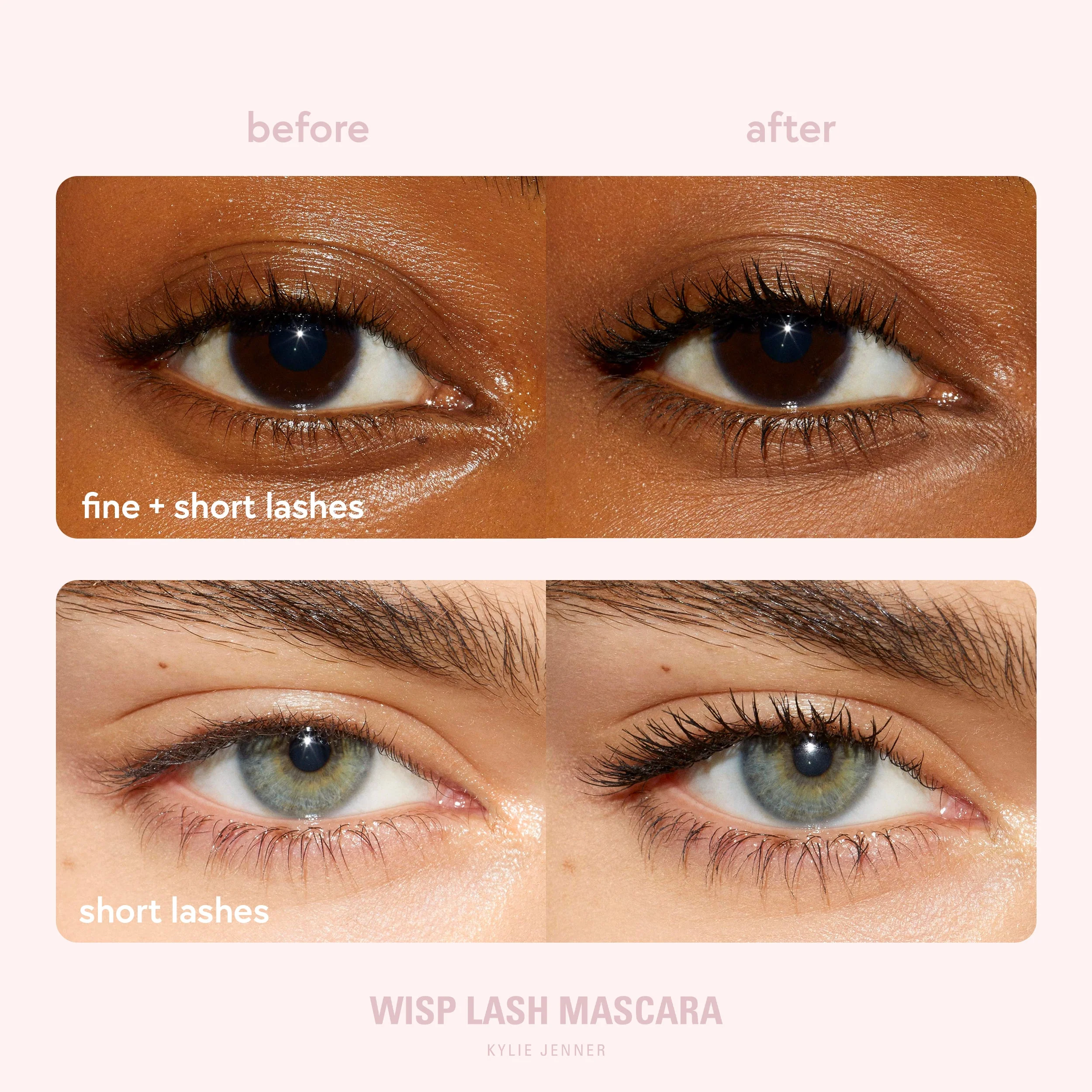 Mini Wisp Lash Mascara for Long Lifted Fanned-Out Lashes