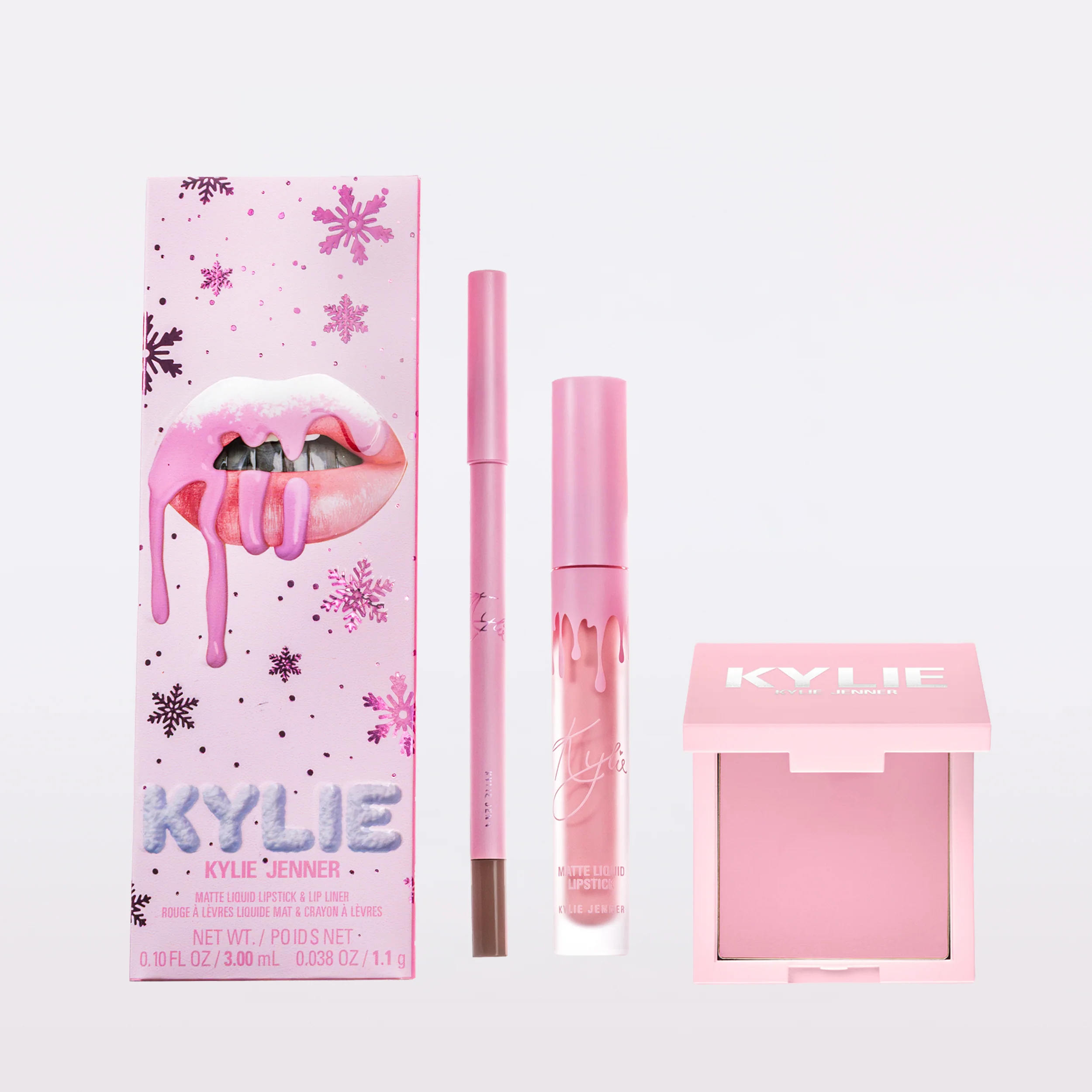 Winter Kissed Matte Lip Kit & Pressed Blush Powder Duo