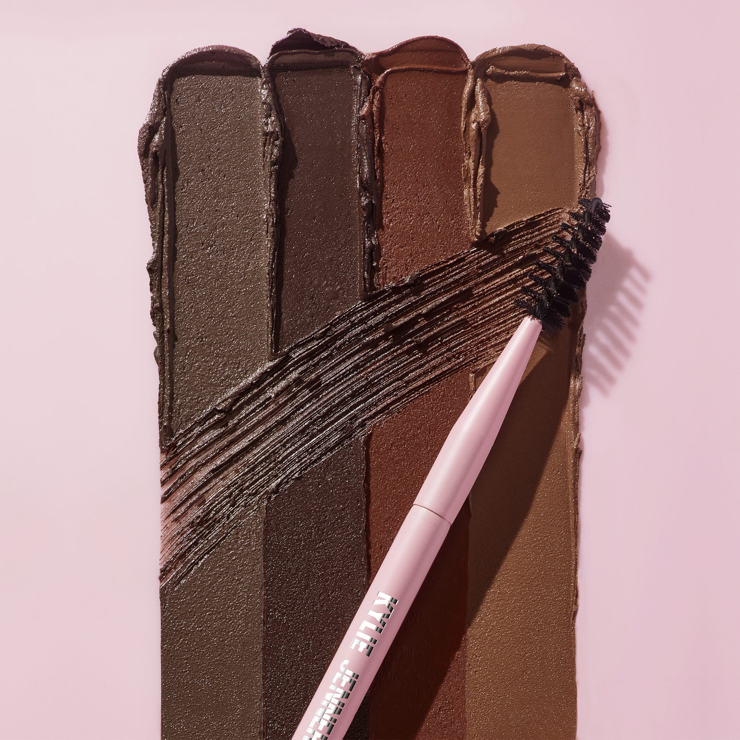Kybrow Brush Pennello Angolato a Doppia Estremità e Spoolie per Sopracciglia