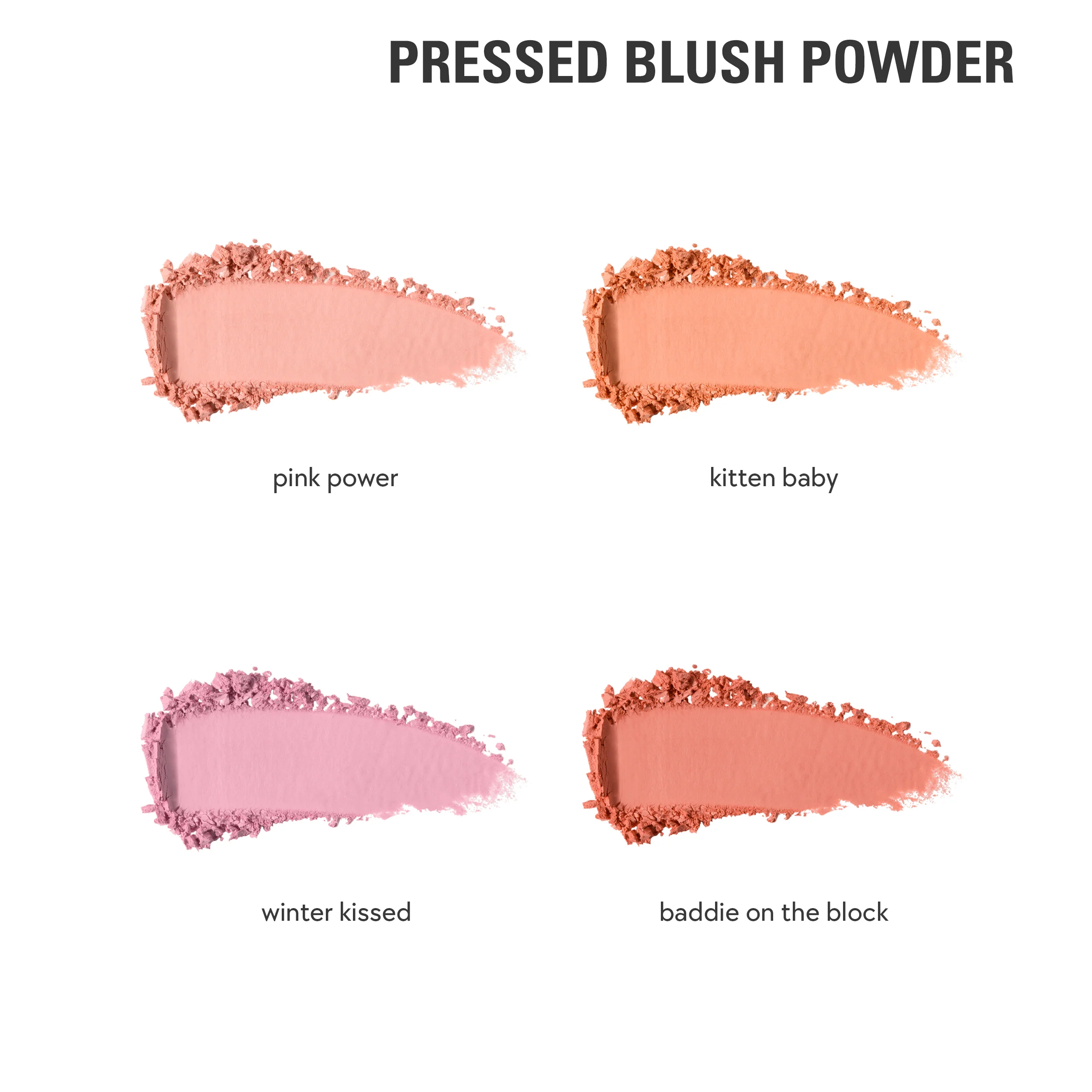 Dúo de blush en polvo compacto y brocha