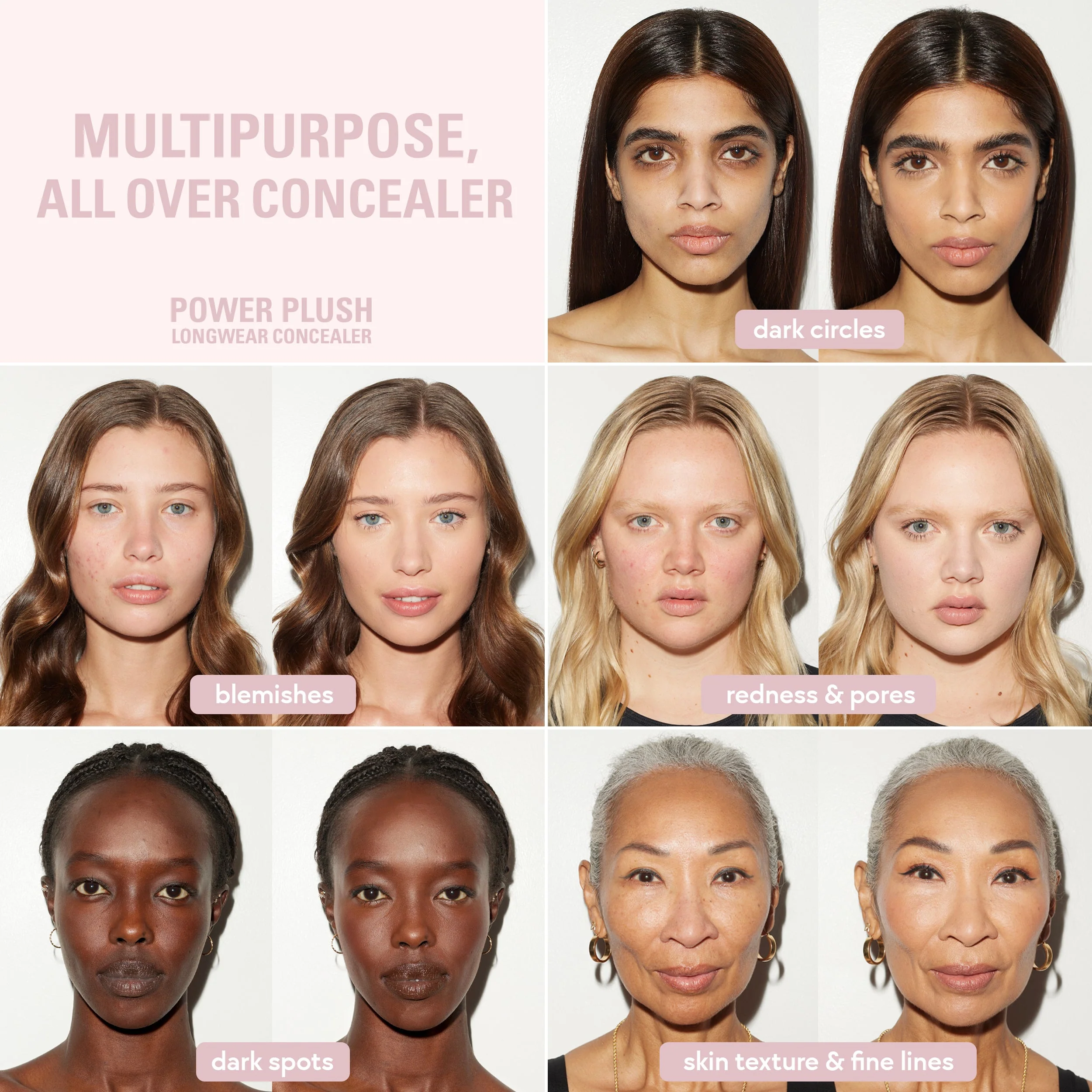 Power Plush Longwear Concealer til Opklaring og Konturering