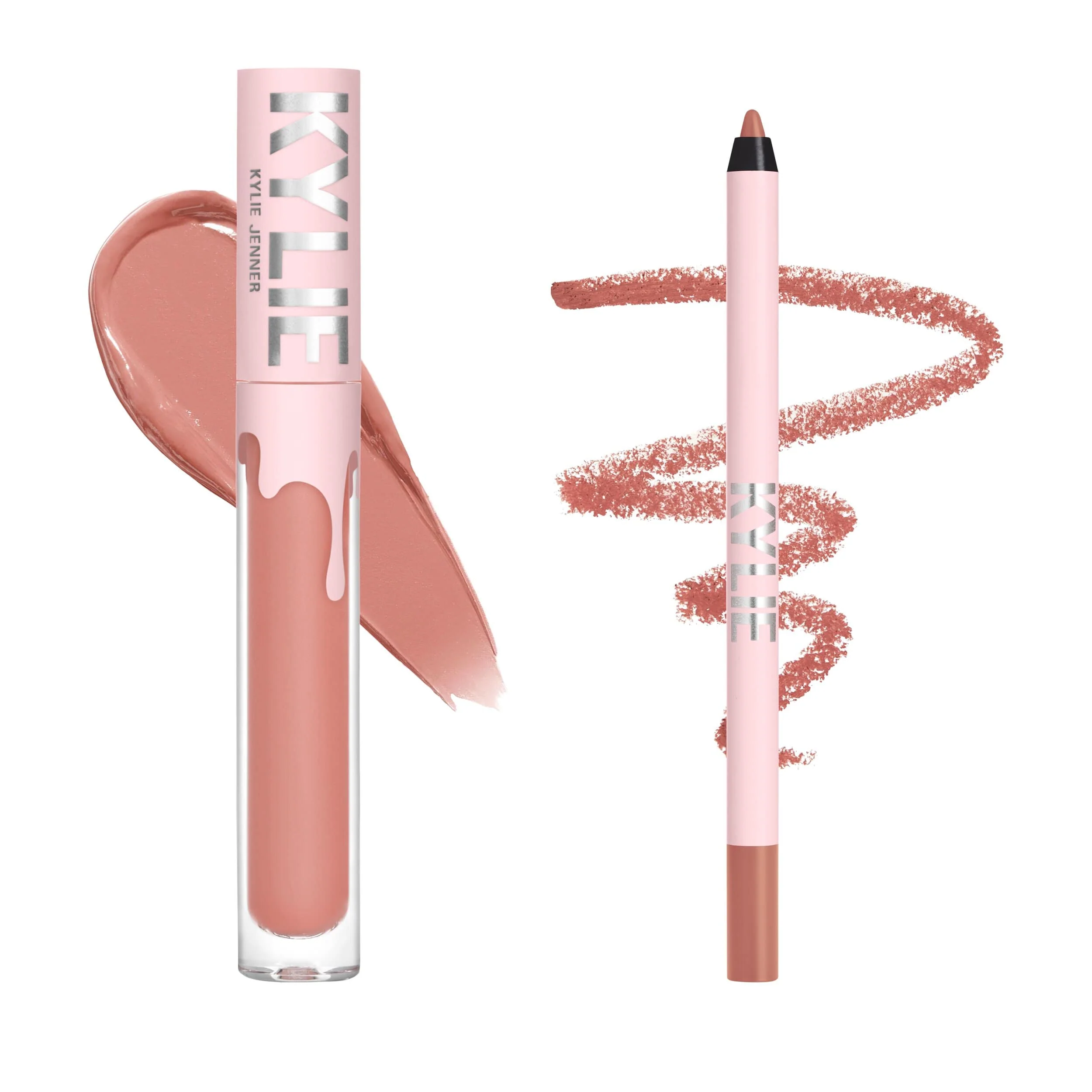 Velvet-Lippenset mit Liquid-Lippenstift und Lippenkonturenstift