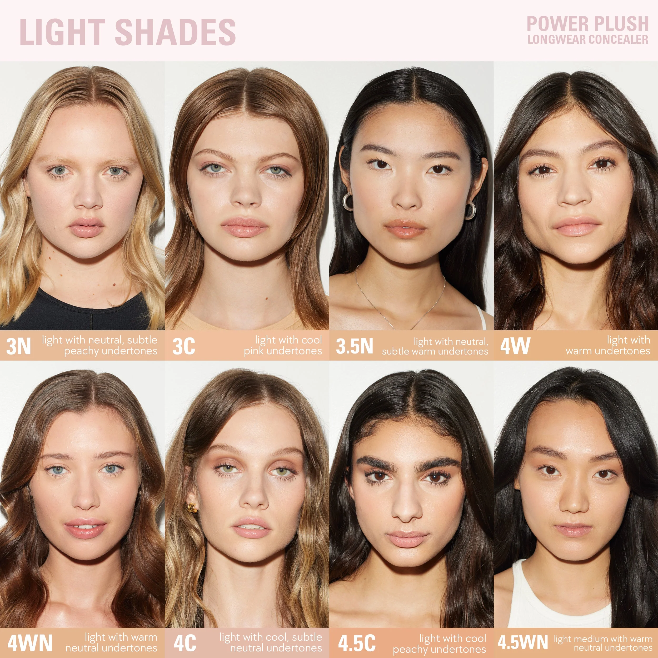 Power Plush Longwear Concealer til Opklaring og Konturering