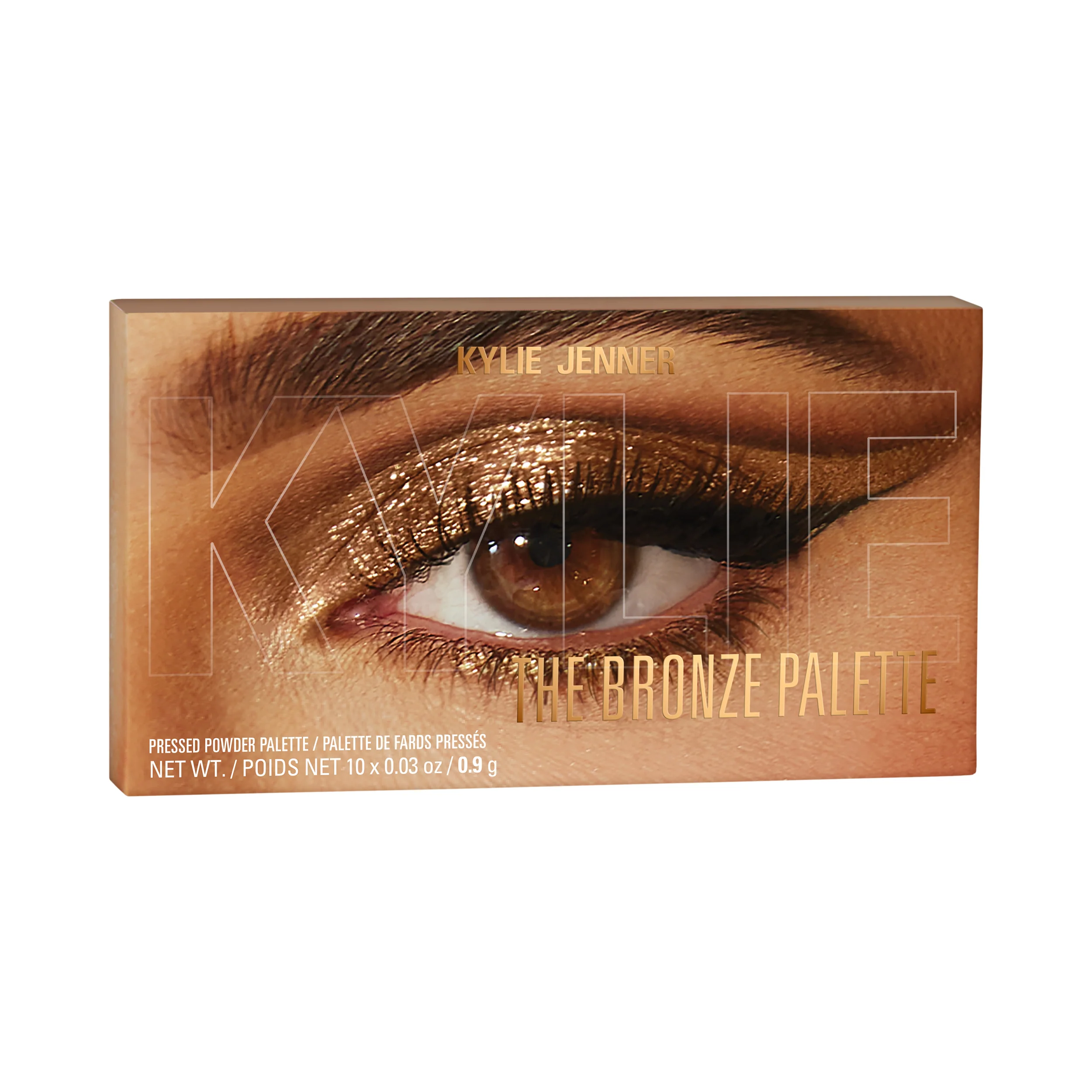 The Bronze Palette – presset pudderøyenskygge med 10 nyanser