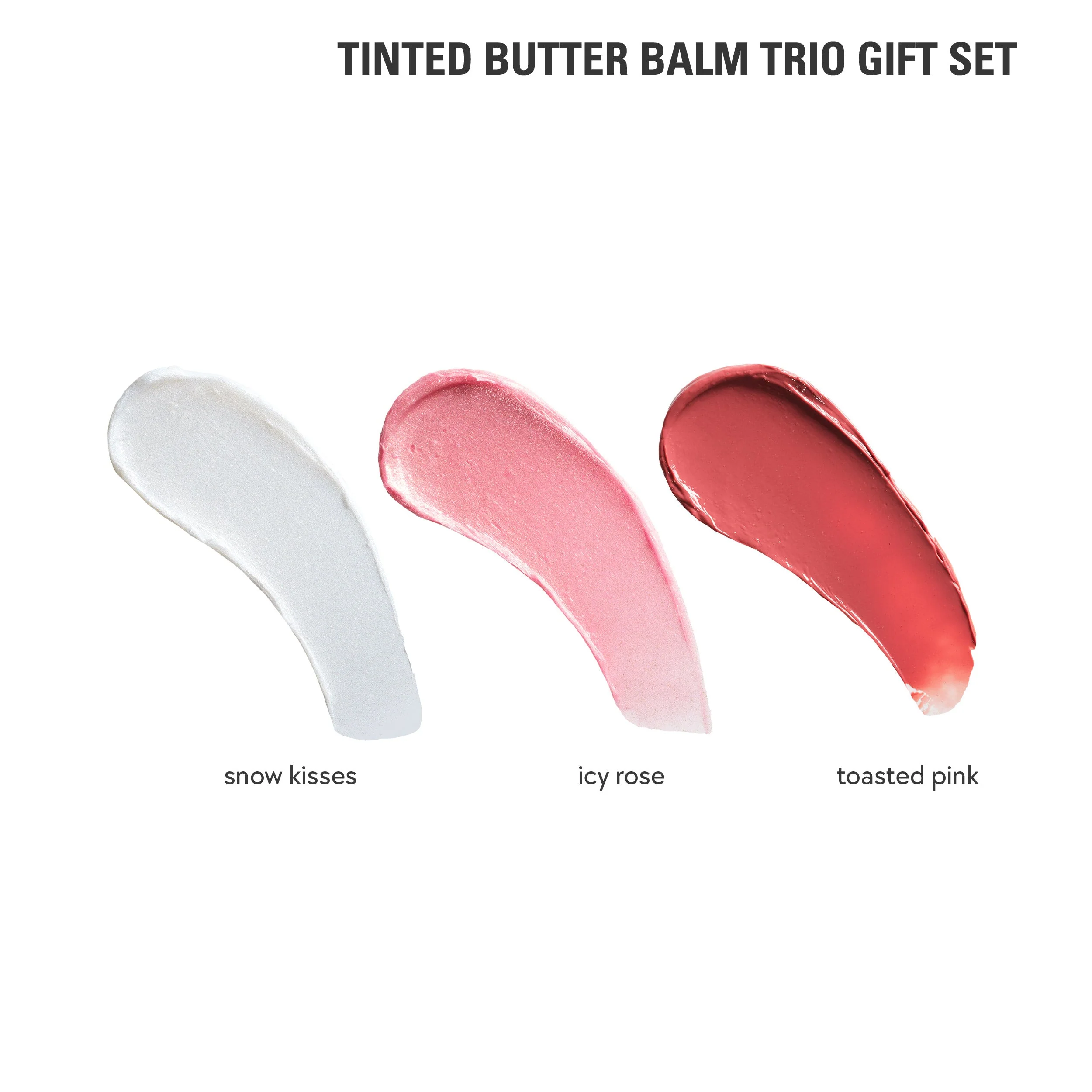 Tinted Butter Balm Trio Gavesæt