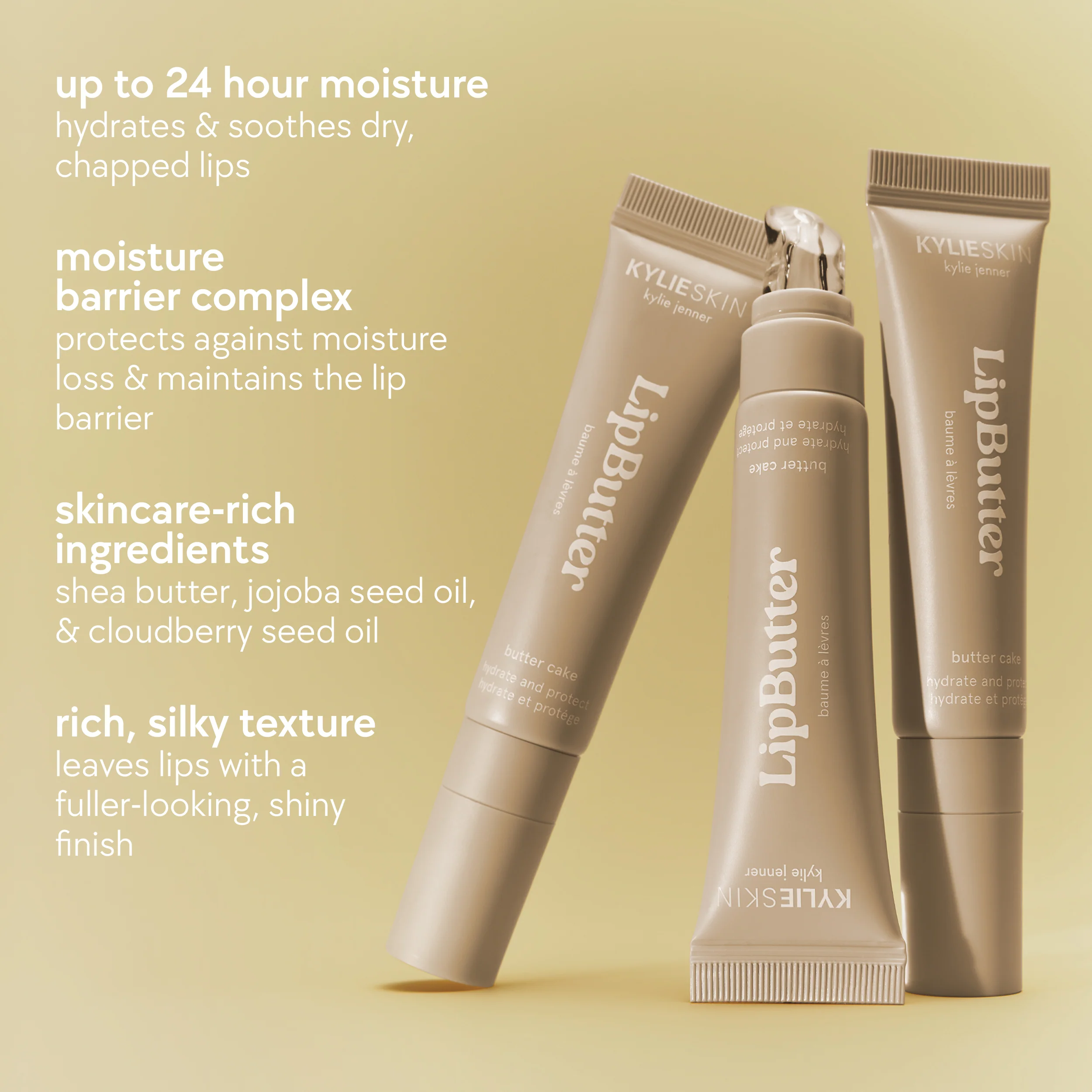 Lip Butter Ultra-Fugtgivende Barrierebalsam til Tørre Læber
