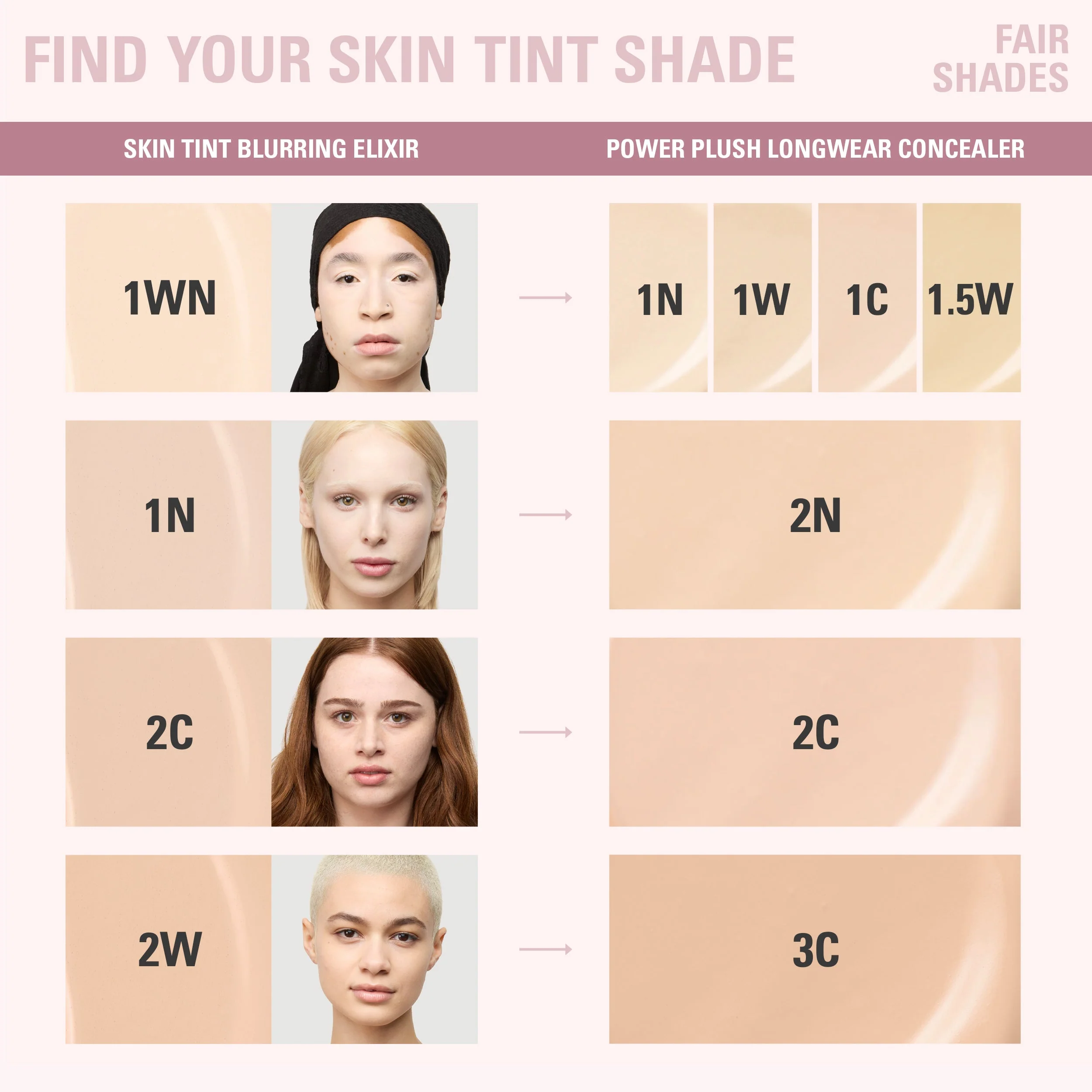 Skin Tint Blurring Elixir og Power Plush Concealer Duo
