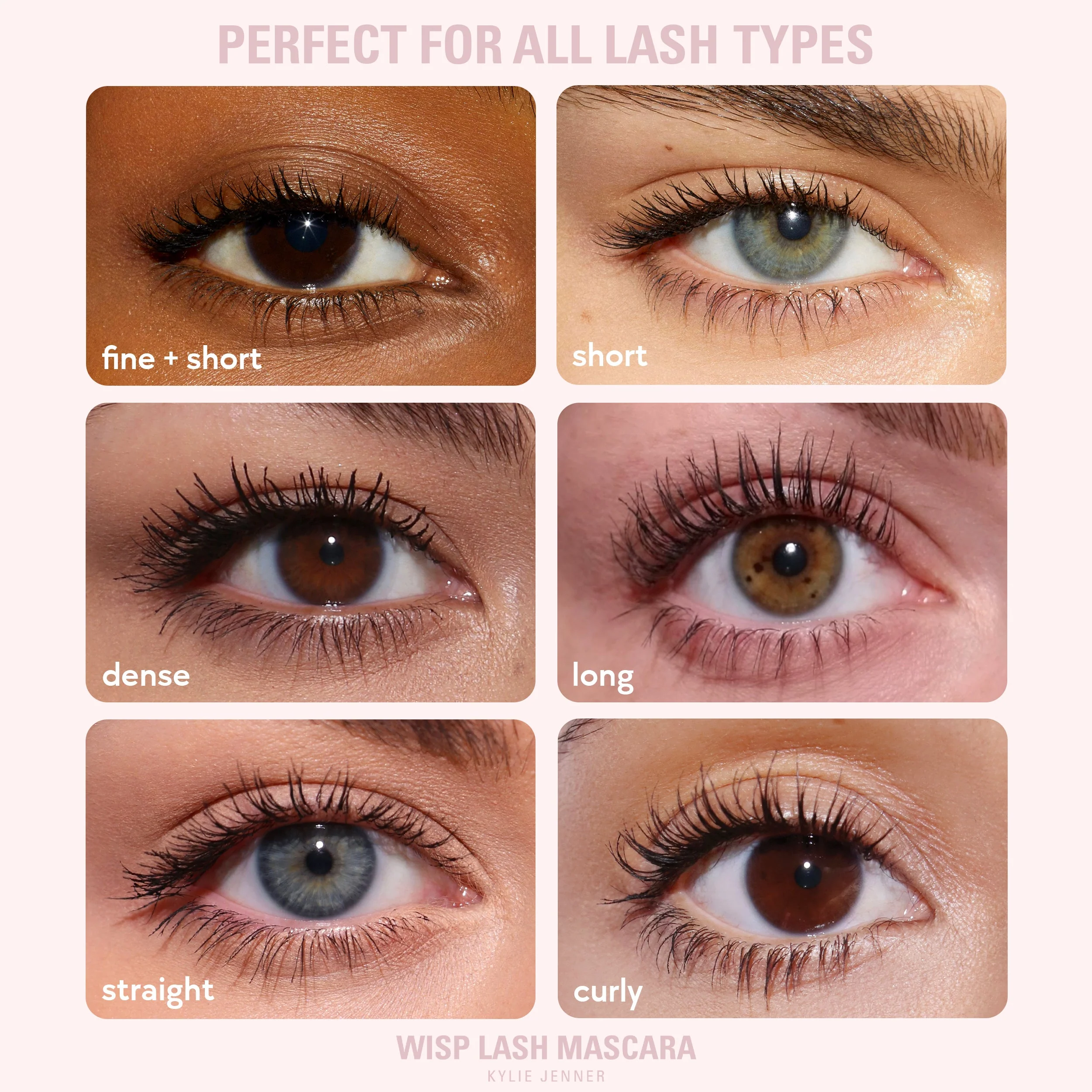 Mini Wisp Lash Mascara for Long Lifted Fanned-Out Lashes