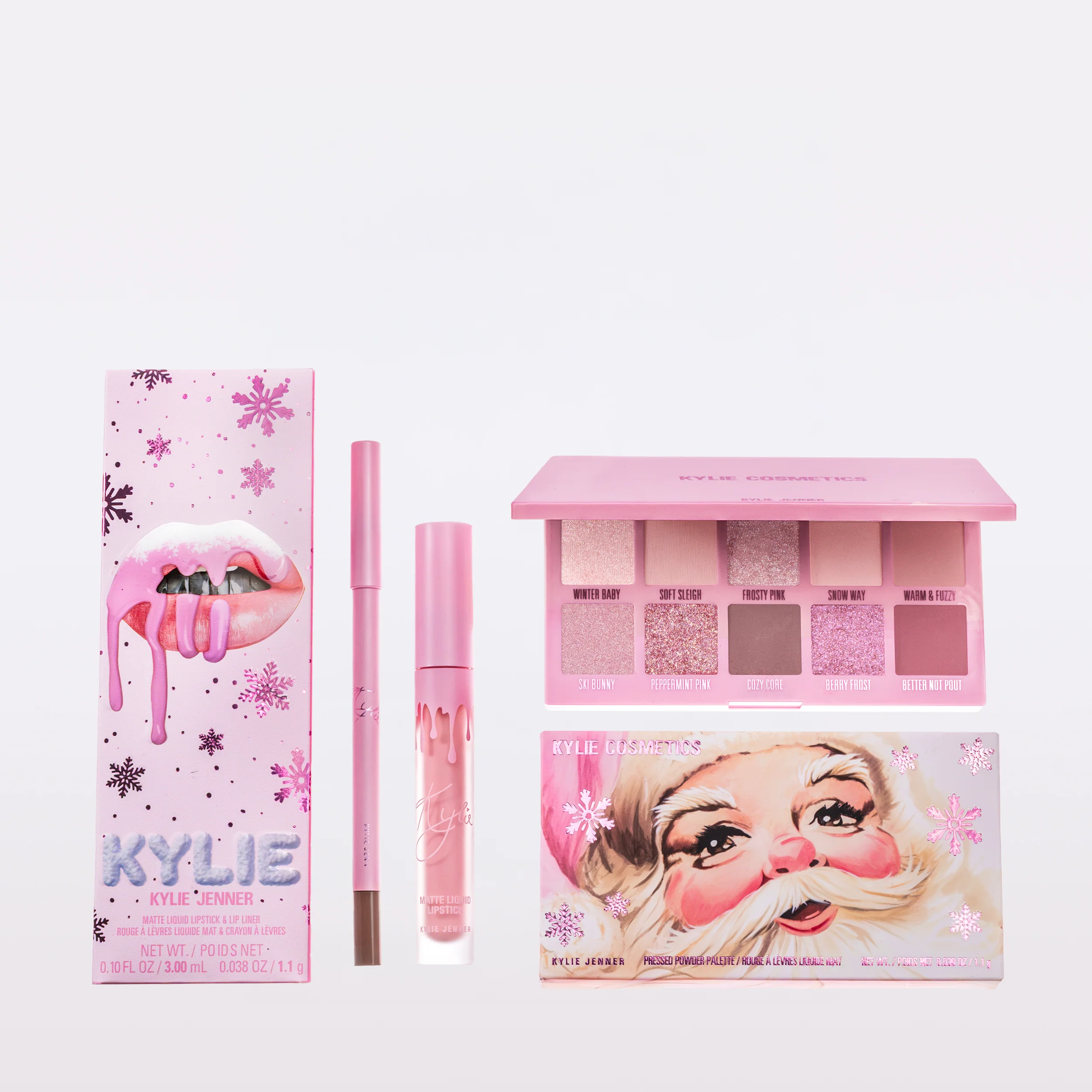 Winter Kissed Matte Lip Kit & Palette Duo