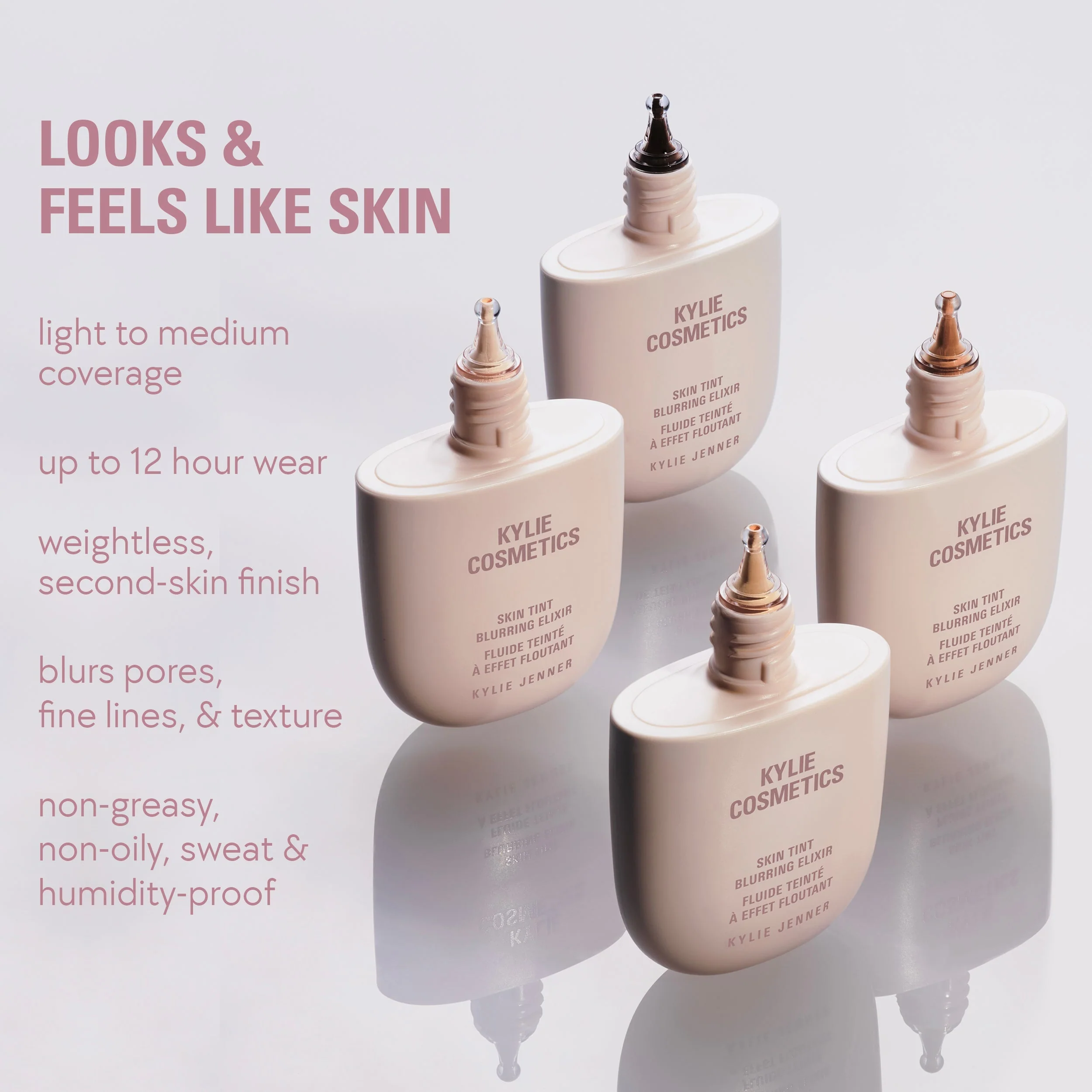 Glossy Lip Kit & Skin Tint Blurring Elixir-duo