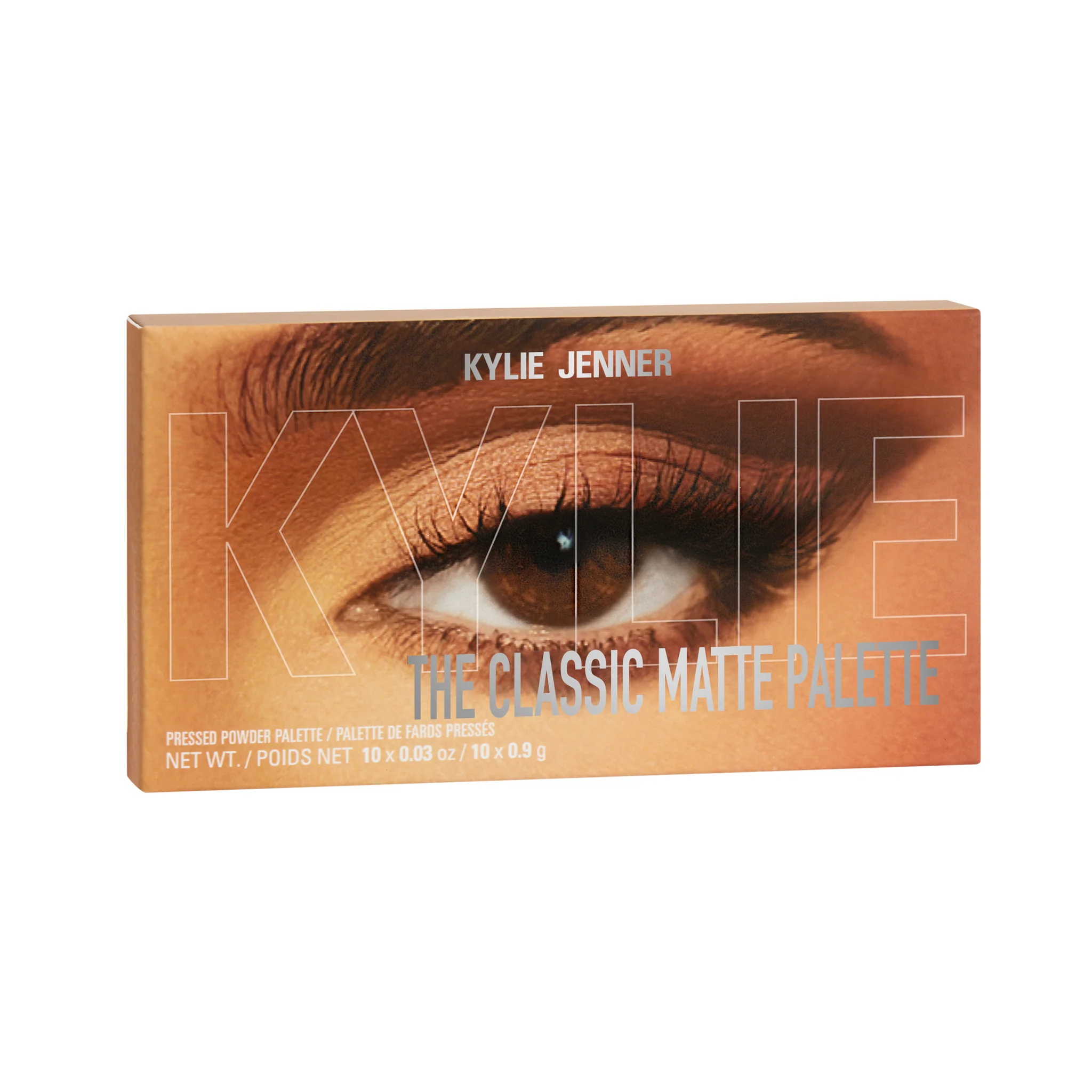 Palette mate classique : dix teintes d'ombres à paupières toutes mates