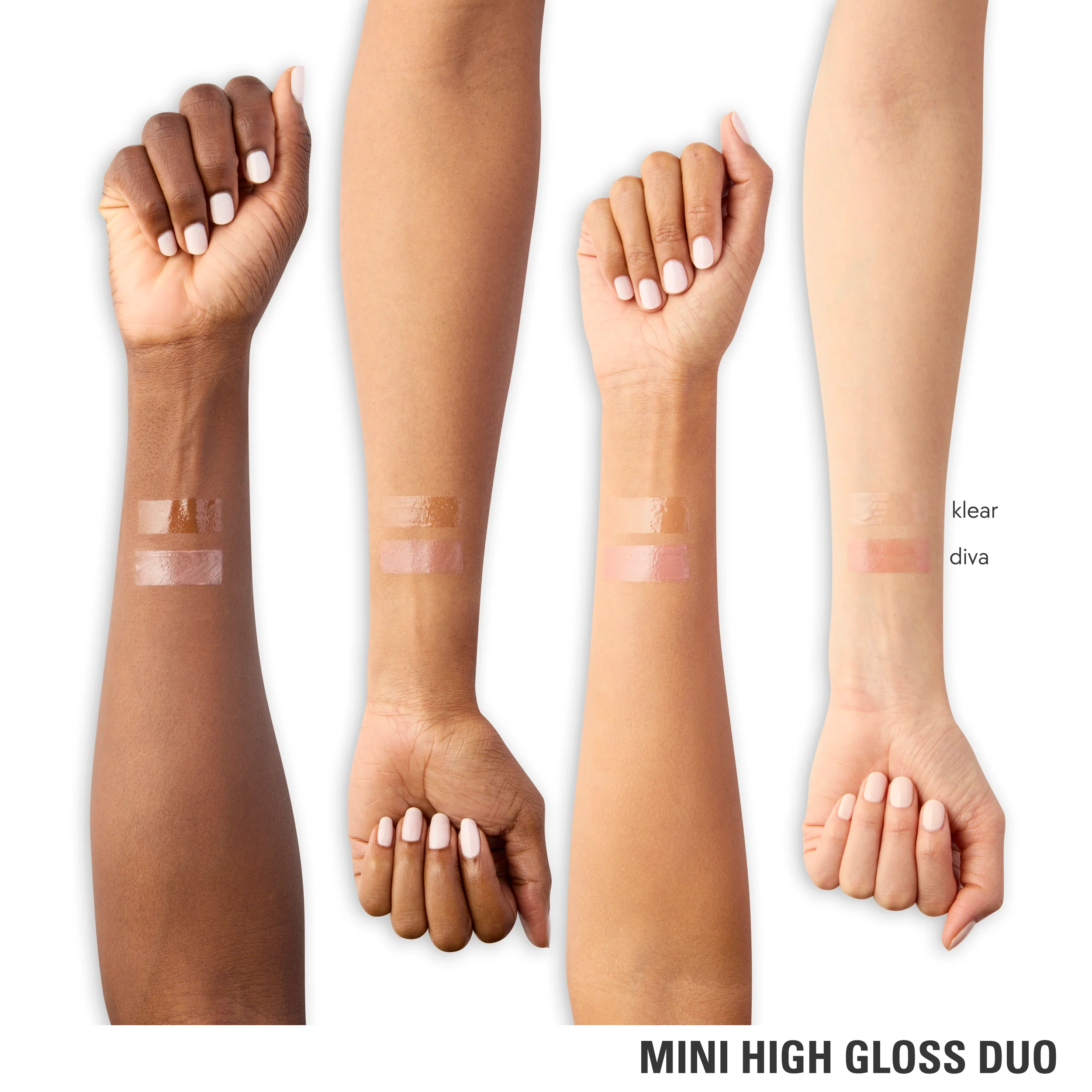 Dúo de Gloss Mini en Tonos Ultra Brillantes Favoritos de los Fans