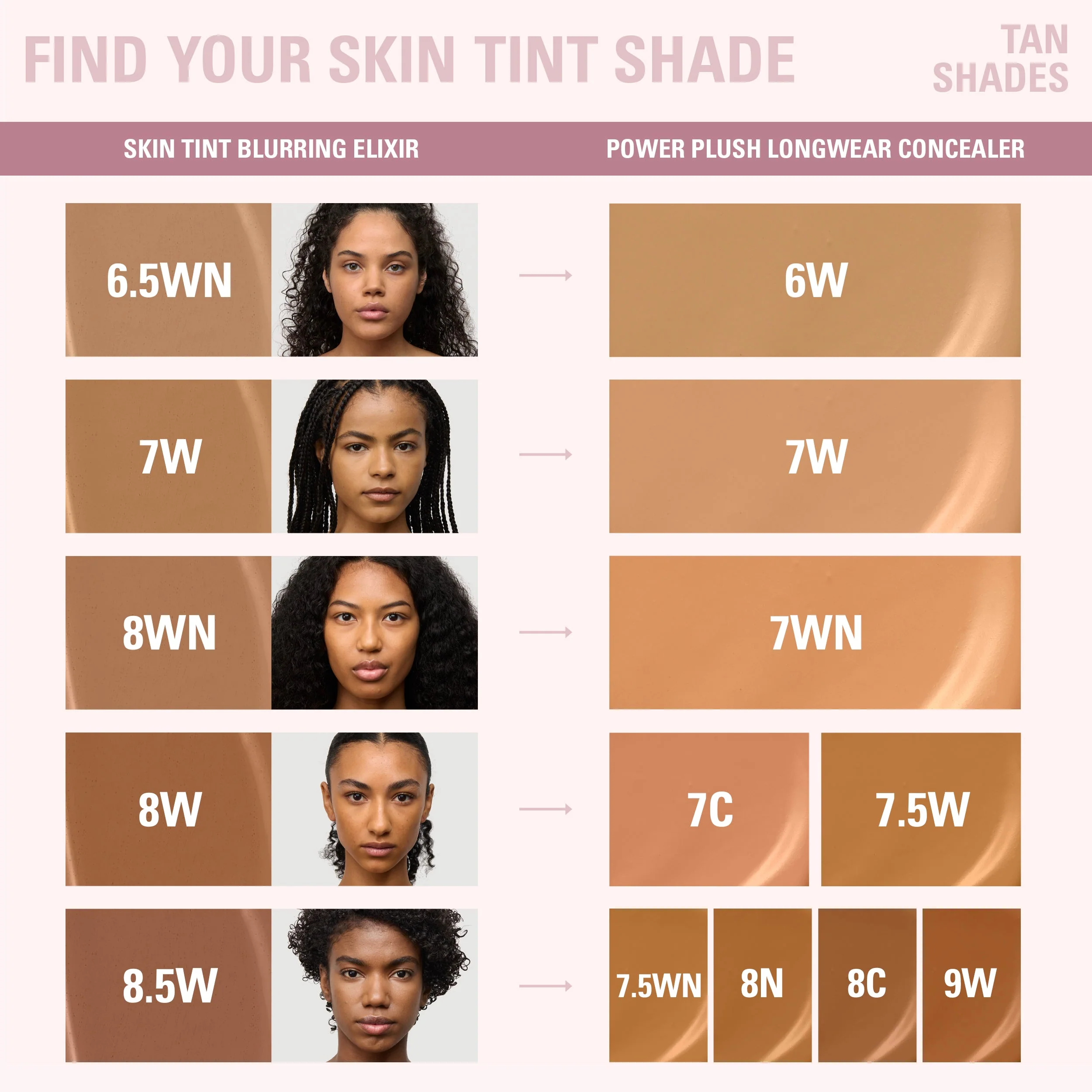 Skin Tint Blurring Elixir og Power Plush Concealer Duo