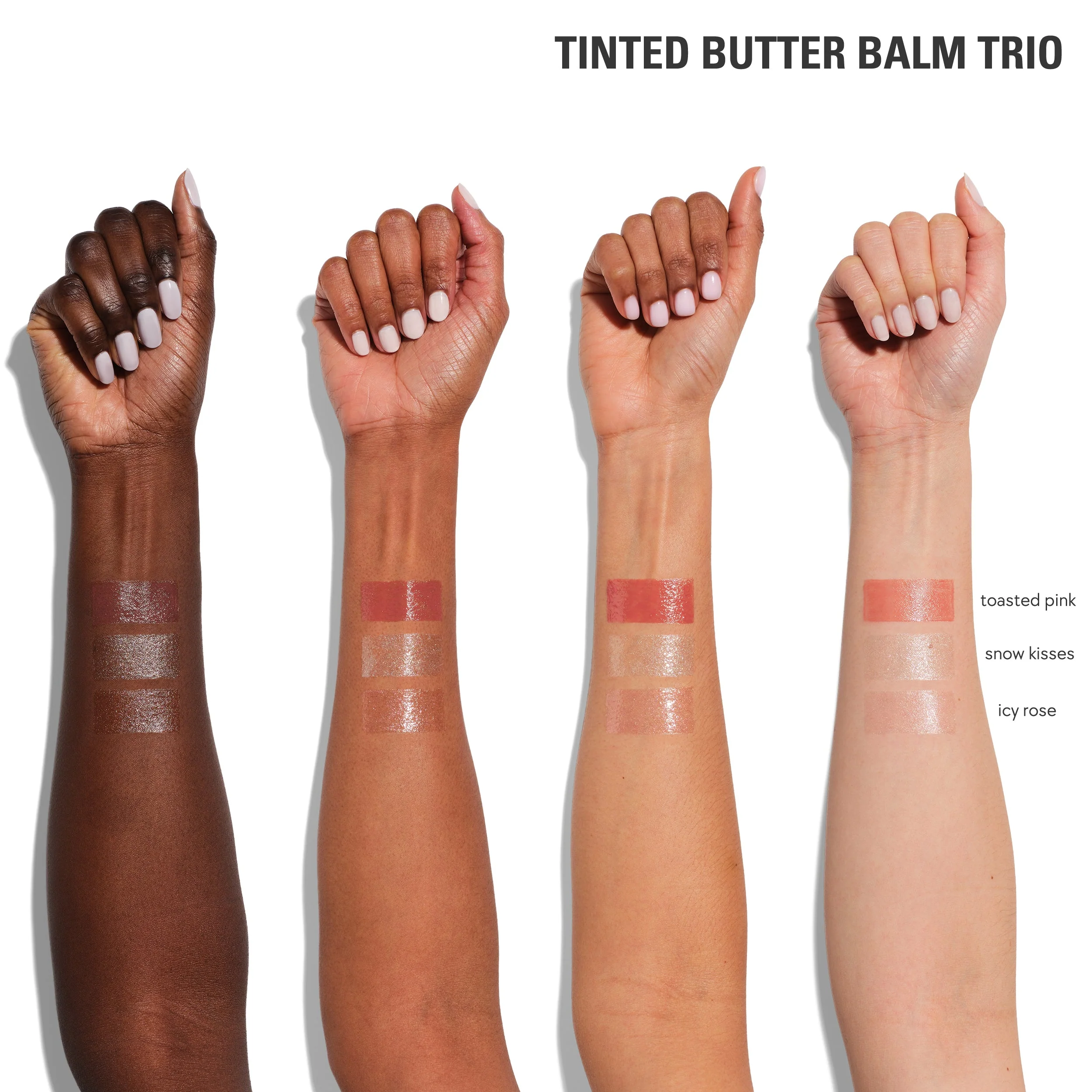 Tinted Butter Balm Trio Gavesæt